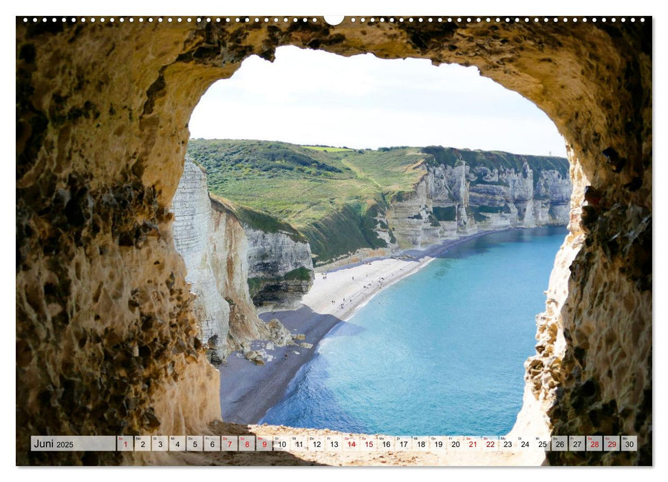 Normandie erleben (CALVENDO Wandkalender 2025)