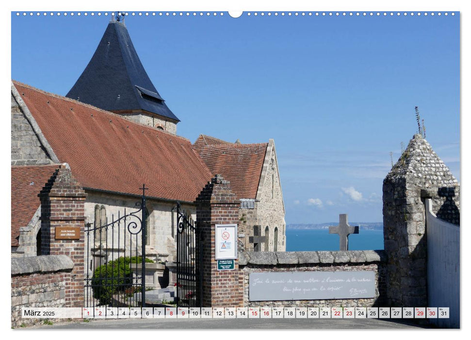 Normandie erleben (CALVENDO Premium Wandkalender 2025)