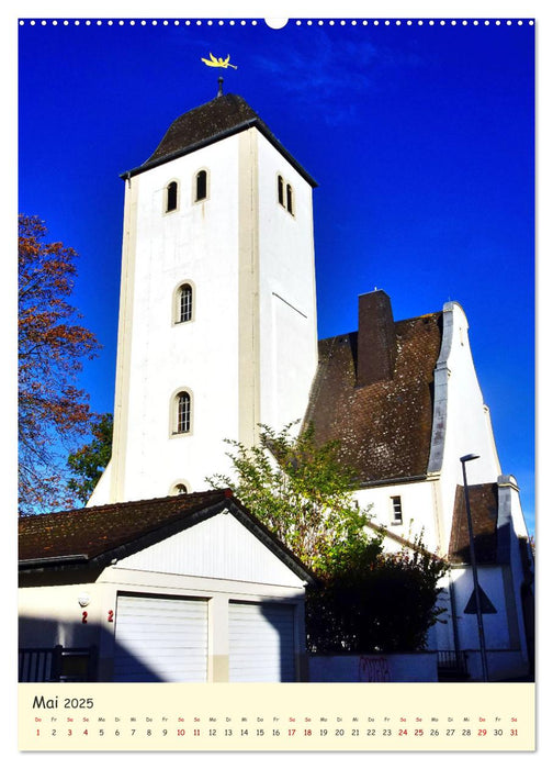 Malerisches Jülich (CALVENDO Wandkalender 2025)