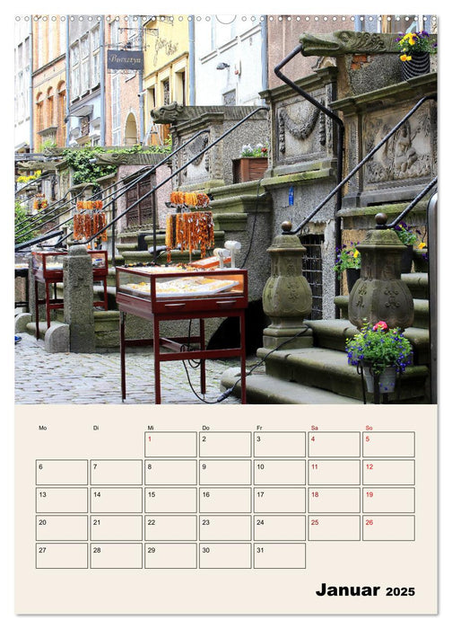 Danzig - Ein Stadtspaziergang (CALVENDO Premium Wandkalender 2025)