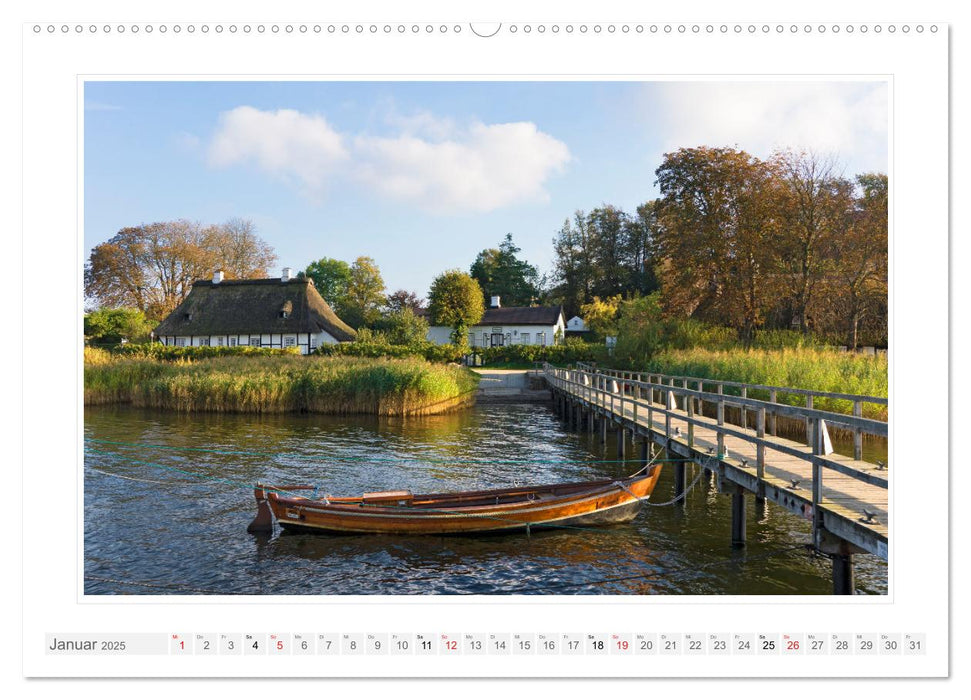 Rund um die Schlei (CALVENDO Premium Wandkalender 2025)