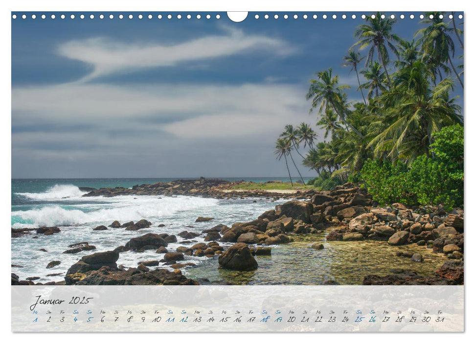 Verliebt in Sri Lanka (CALVENDO Wandkalender 2025)