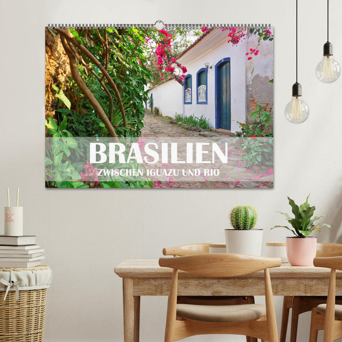 Brasilien - Zwischen Iguazu und Rio (CALVENDO Wandkalender 2025)