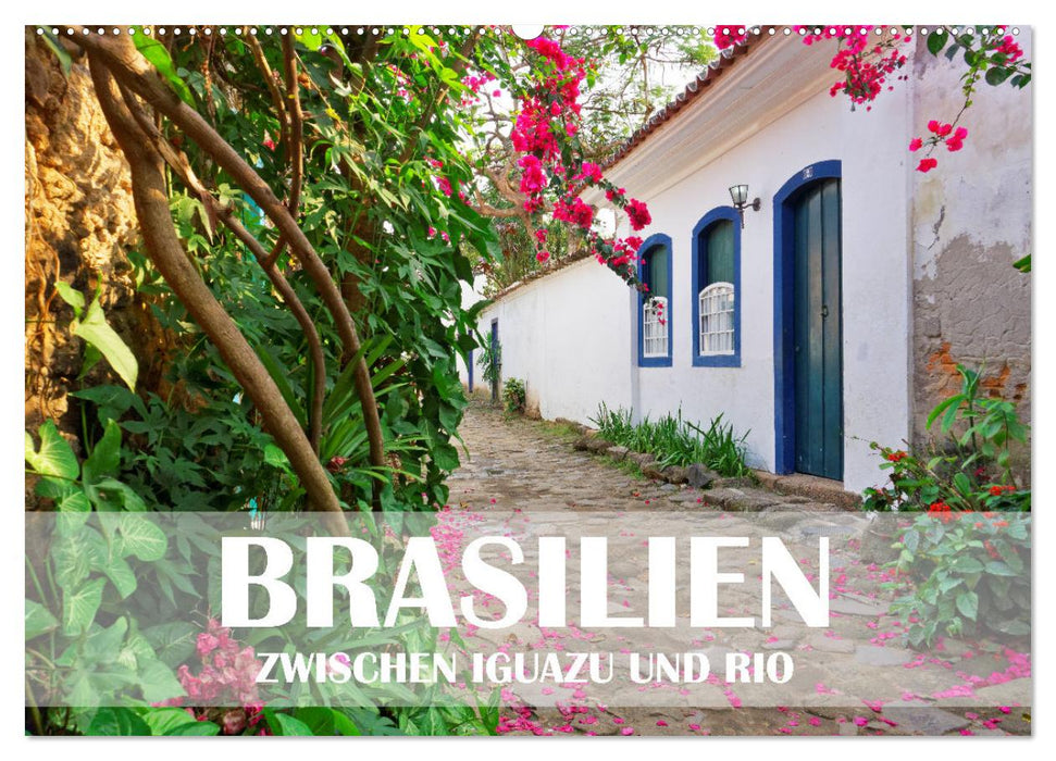 Brasilien - Zwischen Iguazu und Rio (CALVENDO Wandkalender 2025)