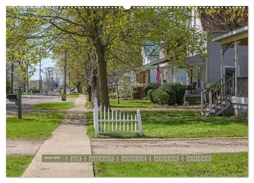 Michigan - Rund um Detroit (CALVENDO Wandkalender 2025)