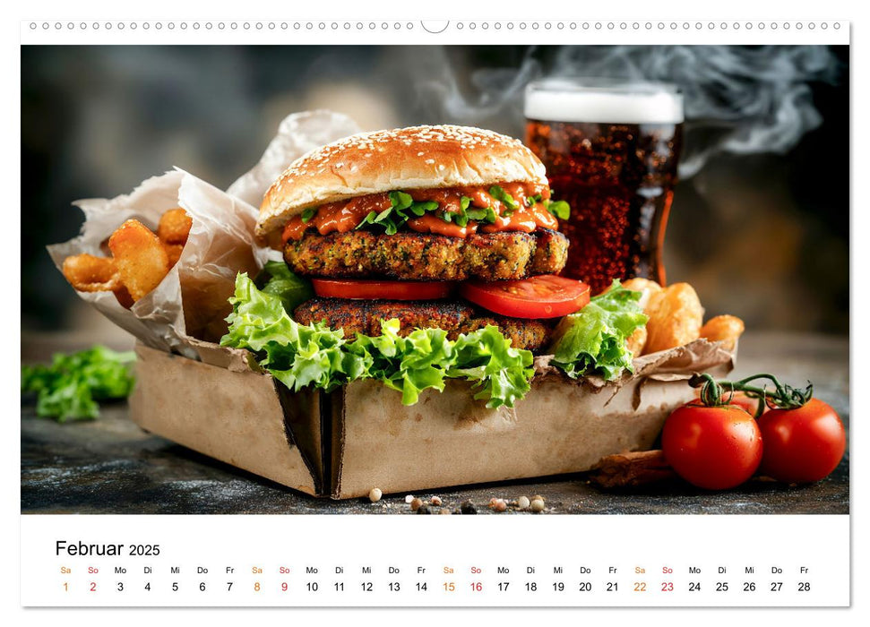 Vegane Leckerbissen (CALVENDO Wandkalender 2025)