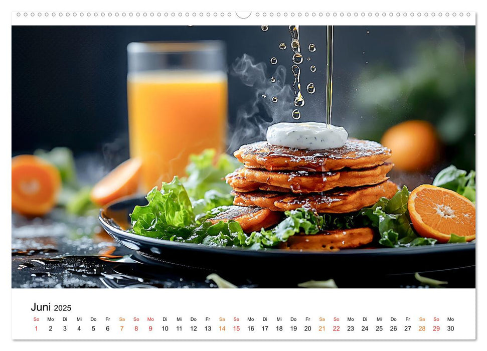 Vegane Leckerbissen (CALVENDO Wandkalender 2025)