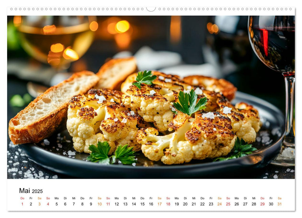 Vegane Leckerbissen (CALVENDO Premium Wandkalender 2025)