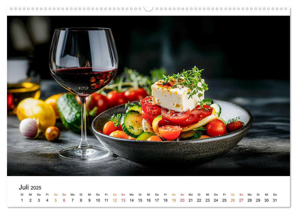 Vegane Leckerbissen (CALVENDO Premium Wandkalender 2025)