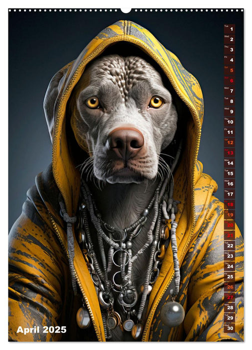 Stylish Dogs (CALVENDO Premium-Calendar 2025)