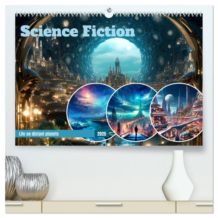 SCIENCE FICTION Life on distant planets (CALVENDO Premium-Calendar 2025)