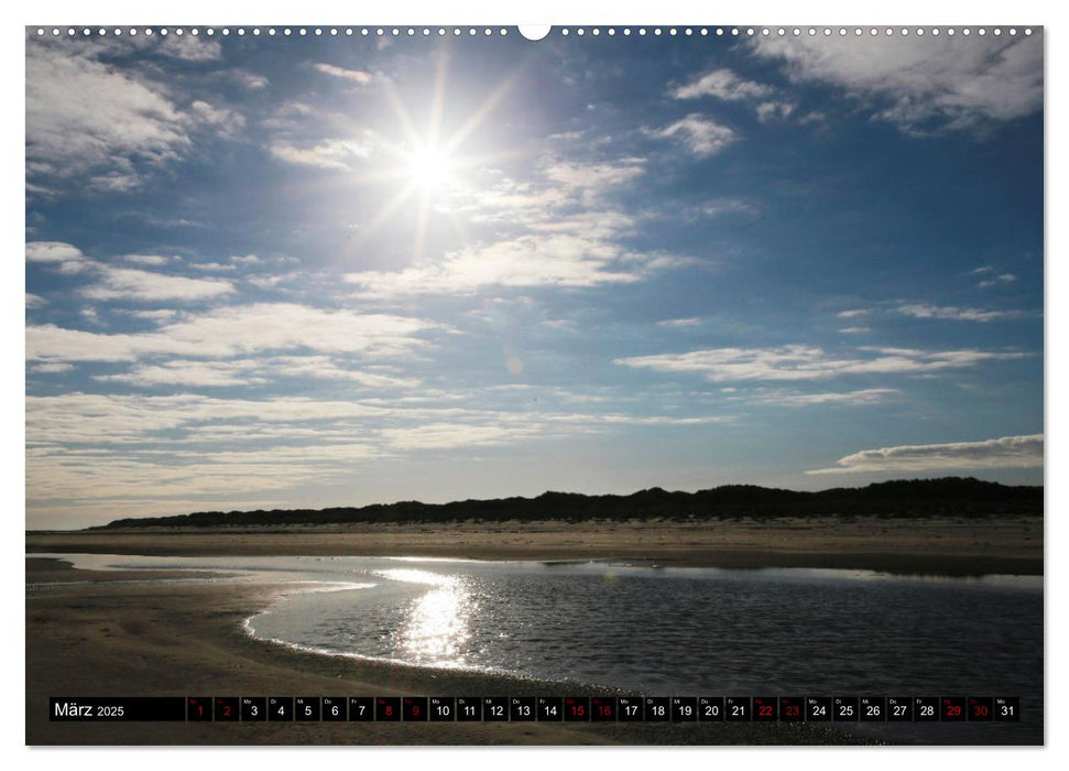 Insel Baltrum, Perle im Ostfriesischen Wattenmeer (CALVENDO Wandkalender 2025)