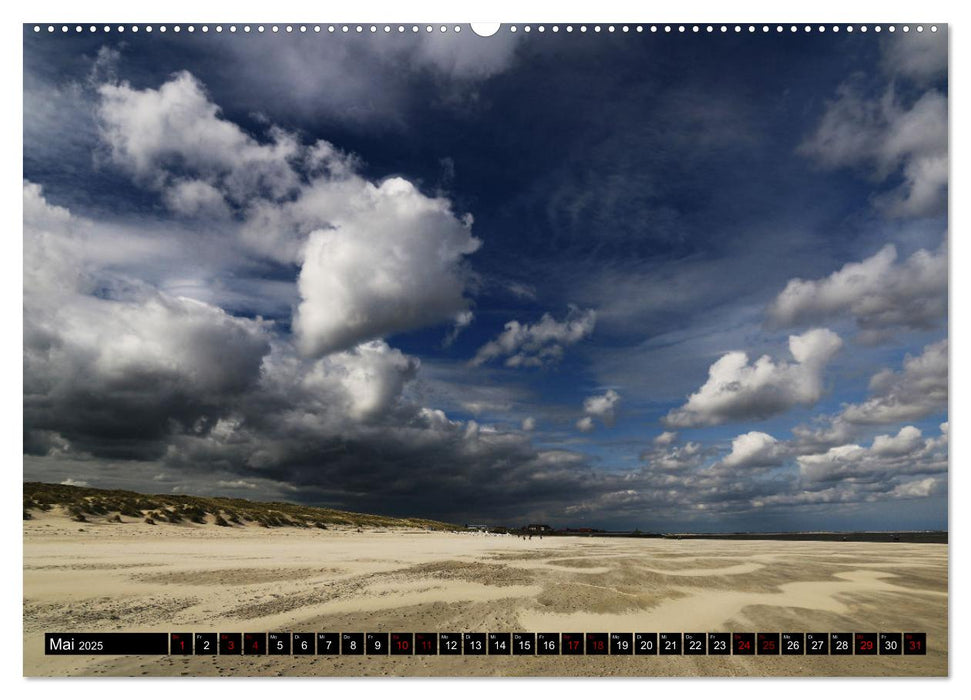 Insel Baltrum, Perle im Ostfriesischen Wattenmeer (CALVENDO Wandkalender 2025)