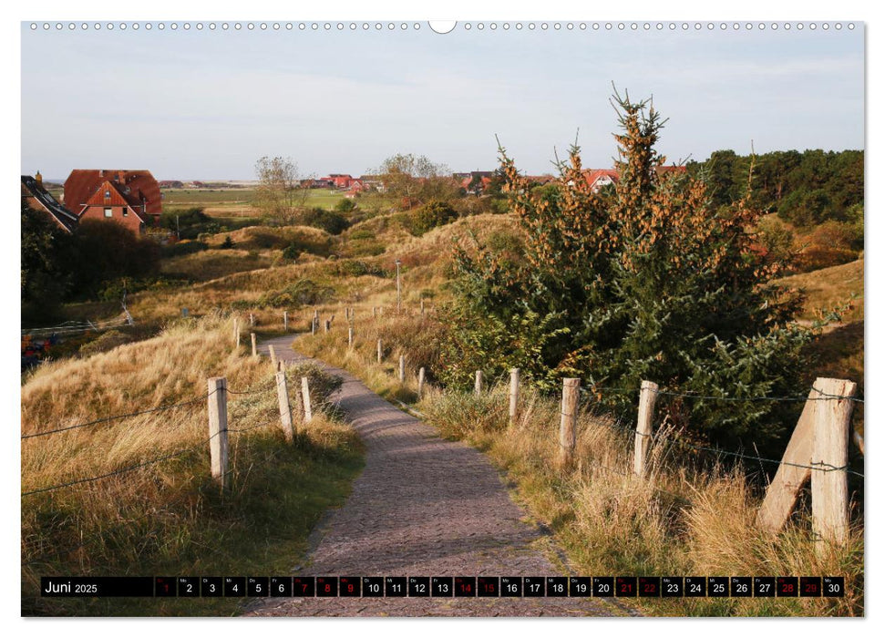 Insel Baltrum, Perle im Ostfriesischen Wattenmeer (CALVENDO Wandkalender 2025)