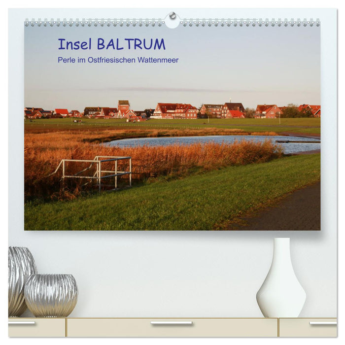 Insel Baltrum, Perle im Ostfriesischen Wattenmeer (CALVENDO Premium Wandkalender 2025)