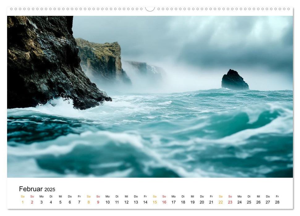 Mystischer Nebel (CALVENDO Premium Wandkalender 2025)