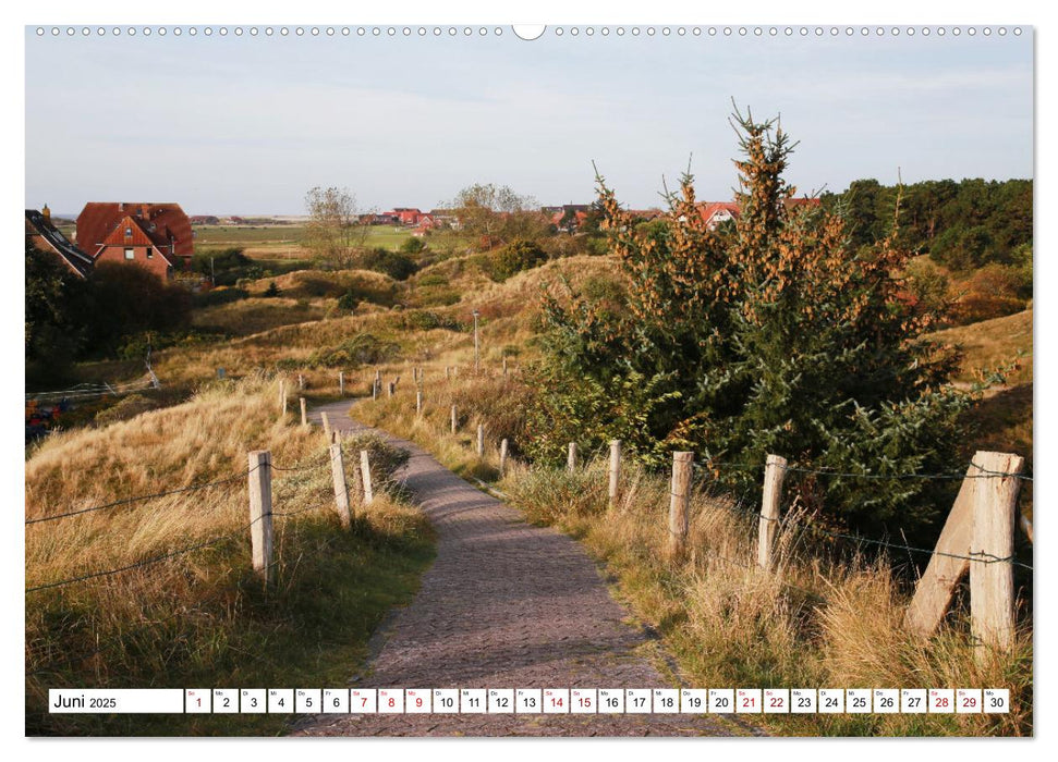 Insel Baltrum, Perle im Ostfriesischen Wattenmeer (CALVENDO Wandkalender 2025)