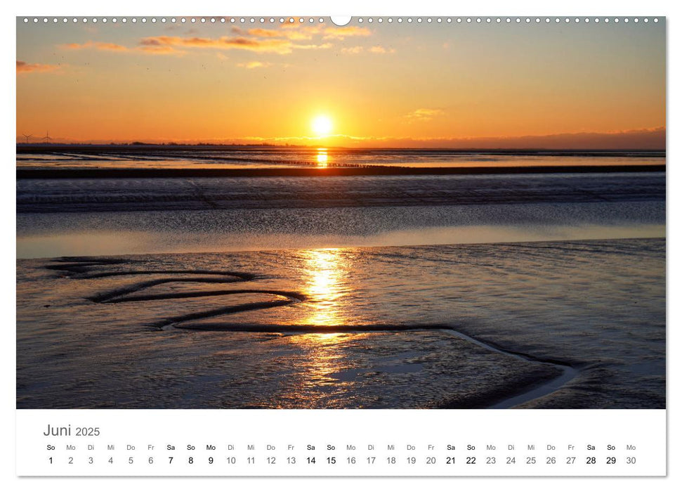 Nordfriesland - wunderschöne Westküste (CALVENDO Wandkalender 2025)