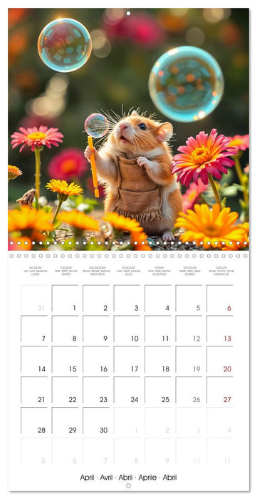 Small paws and great playfulness (CALVENDO Monthly Calendar 2025)