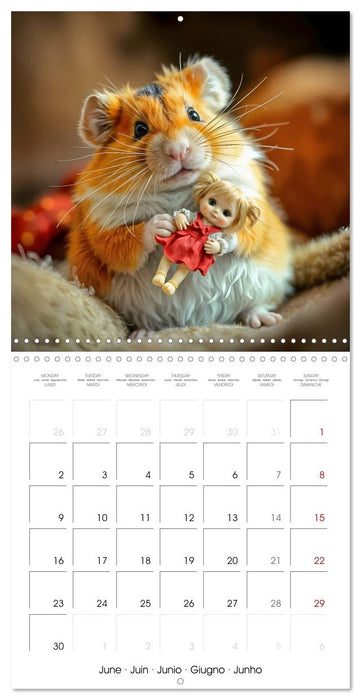 Small paws and great playfulness (CALVENDO Monthly Calendar 2025)