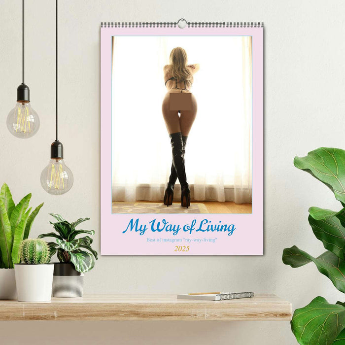 MY WAY LIVING (CALVENDO Monthly Calendar 2025)