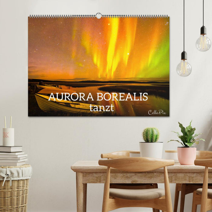 AURORA BOREALIS tanzt (CALVENDO Wandkalender 2025)