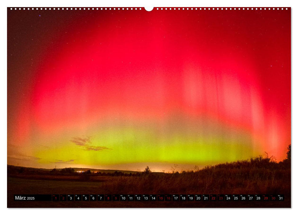 AURORA BOREALIS tanzt (CALVENDO Wandkalender 2025)