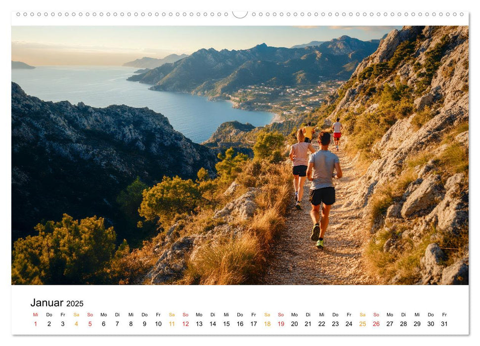 Trailrunning Power (CALVENDO Wandkalender 2025)