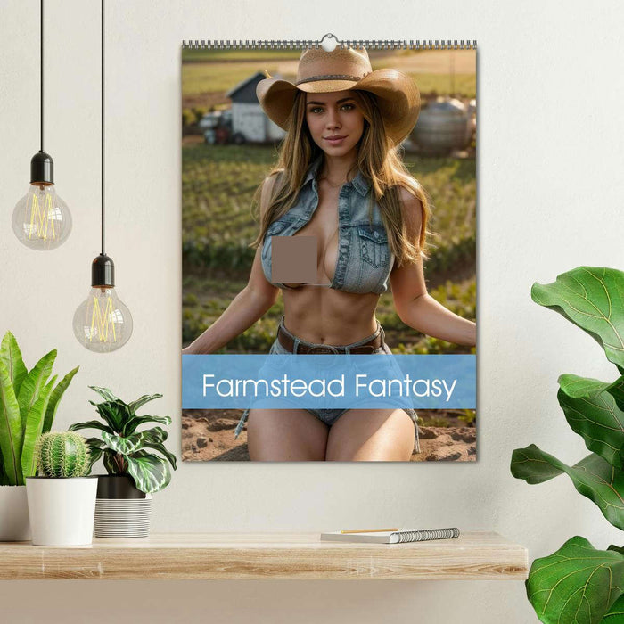 Farmstead Fantasy (CALVENDO Monthly Calendar 2025)