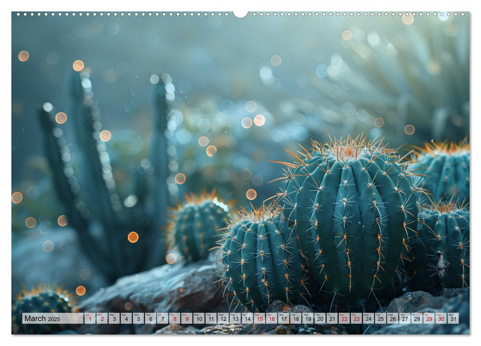 Prickly Cactus Journey (CALVENDO Monthly Calendar 2025)