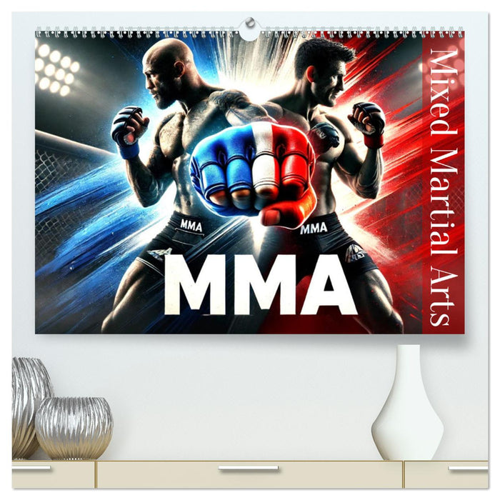 MMA - Mixed Martial Arts France (CALVENDO Calendrier supérieur 2025)