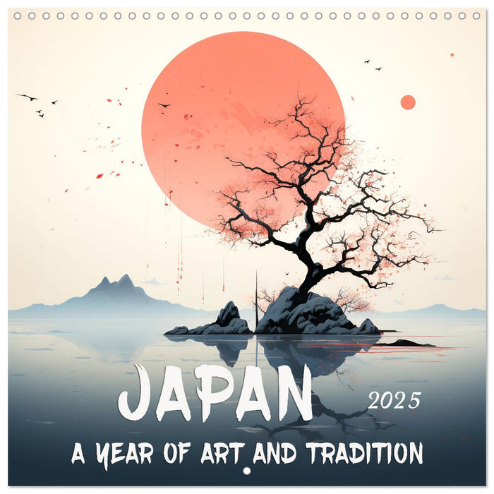 Japan: a Year of Art and Tradition (CALVENDO Monthly Calendar 2025)