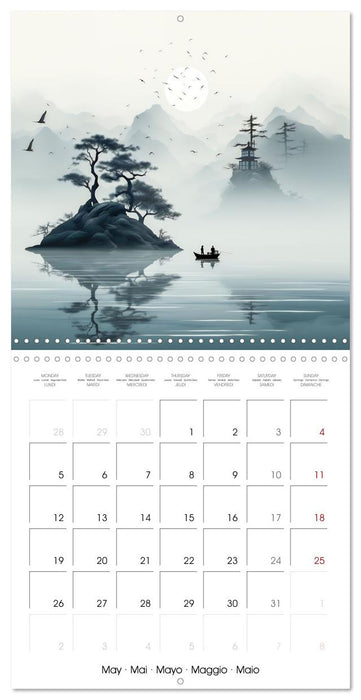 Japan: a Year of Art and Tradition (CALVENDO Monthly Calendar 2025)