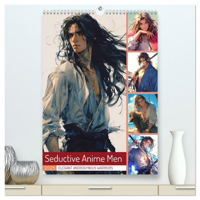 Seductive Anime Men (CALVENDO Premium-Calendar 2025)