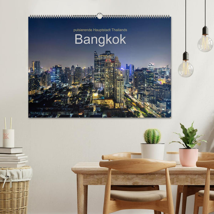 Bangkok - pulsierende Hauptstadt Thailands (CALVENDO Wandkalender 2025)