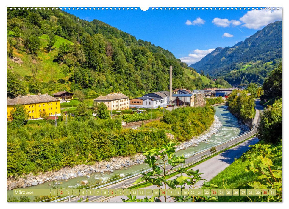 Es fließt die Salzach (CALVENDO Wandkalender 2025)