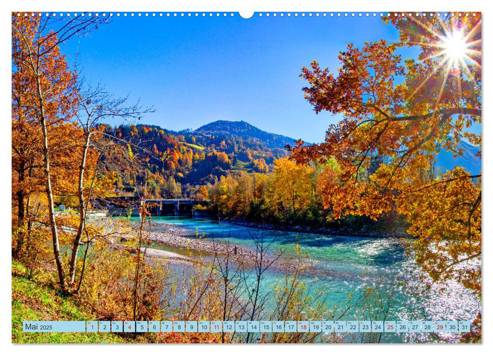 Es fließt die Salzach (CALVENDO Wandkalender 2025)