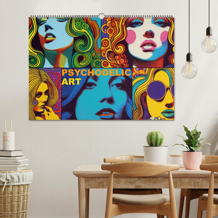 Psychodelic Art (CALVENDO Wandkalender 2025)