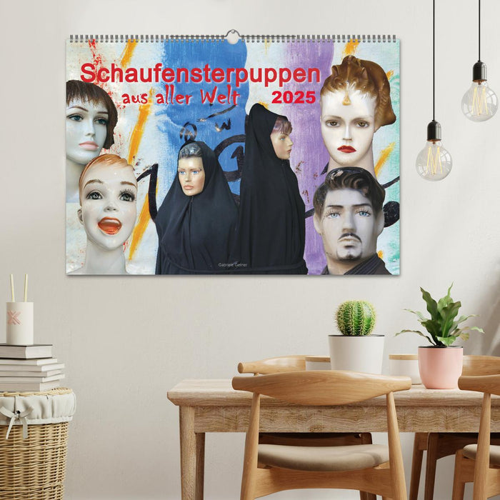 Schaufensterpuppen aus aller Welt (CALVENDO Wandkalender 2025)