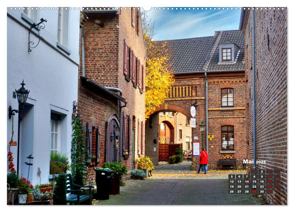 Das Mittelalter lebt - Impressionen aus Alt-Kaster (CALVENDO Premium Wandkalender 2025)