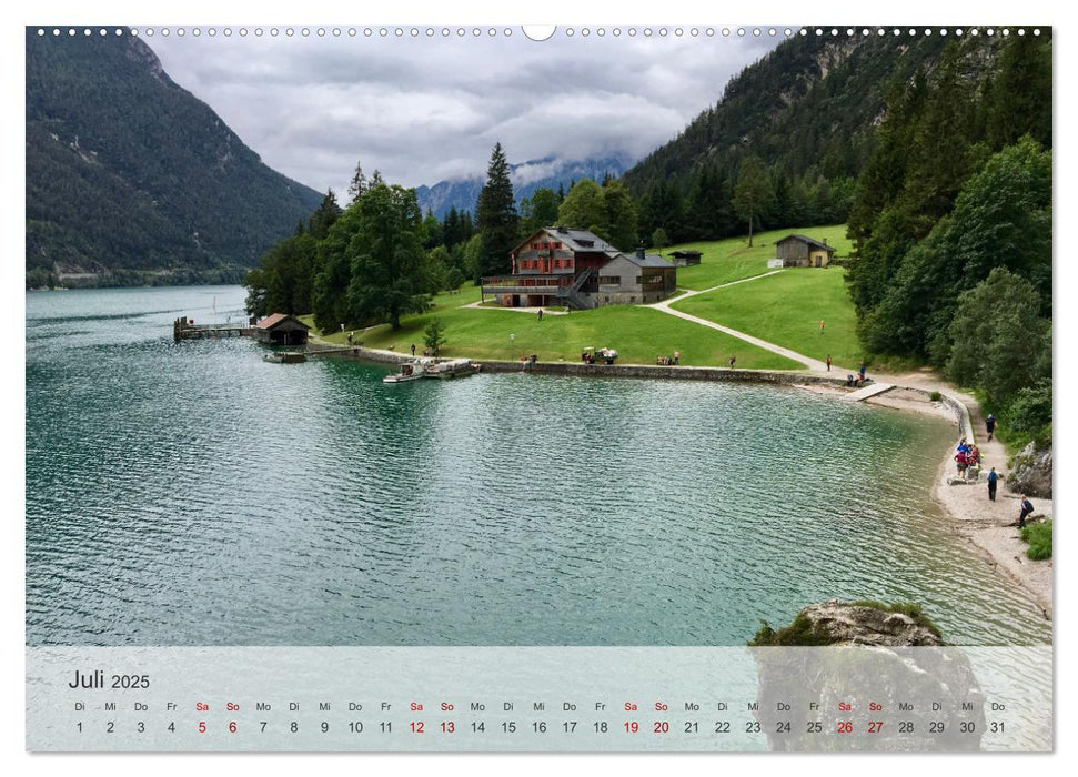 Alpenauszeit - Die Berghütten unserer Alpen (CALVENDO Premium Wandkalender 2025)