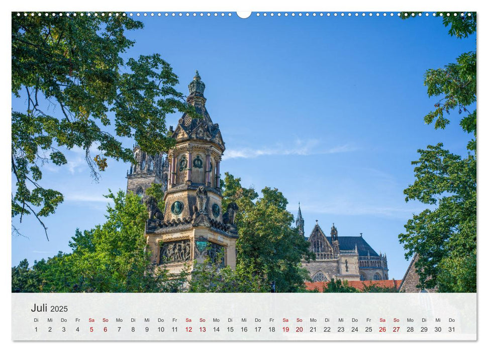 Magdeburg - Elbe, Dom ... und noch viel mehr! (CALVENDO Premium Wandkalender 2025)