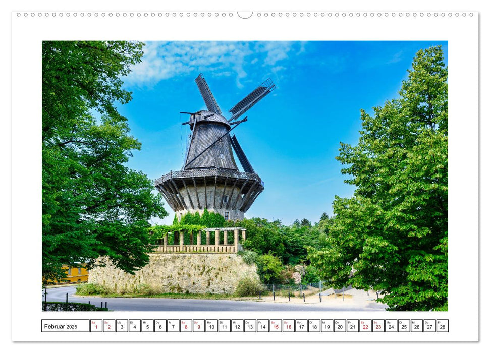 Reiseziele in Deutschland (CALVENDO Premium Wandkalender 2025)