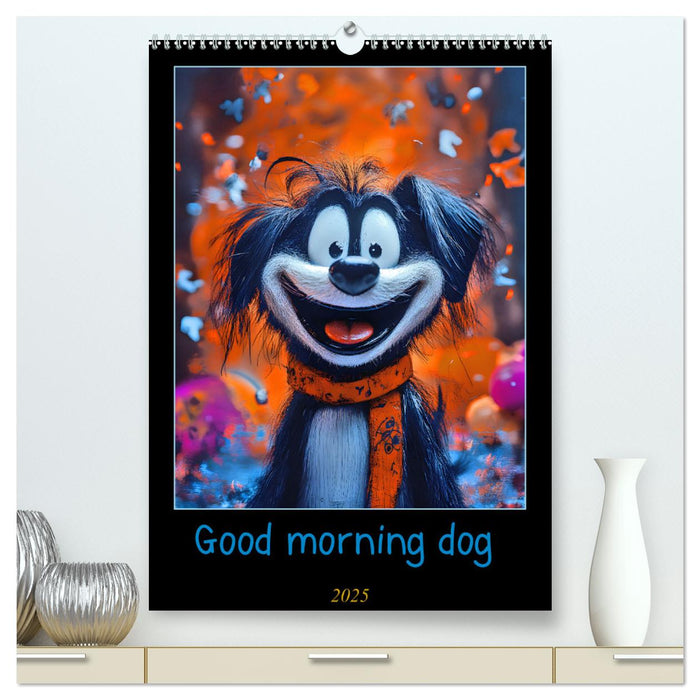 Good morning dog (CALVENDO Premium Wandkalender 2025)