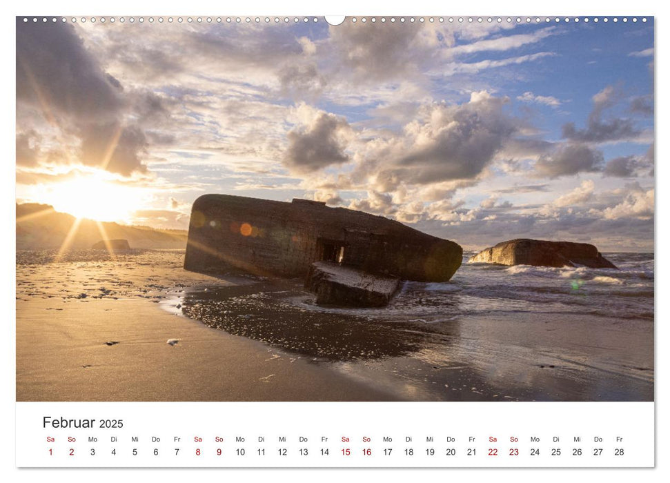 Dänemarks Nordseezauber (CALVENDO Wandkalender 2025)