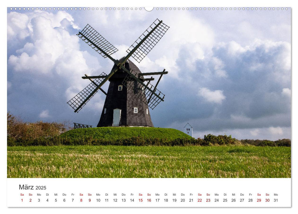 Dänemarks Nordseezauber (CALVENDO Wandkalender 2025)