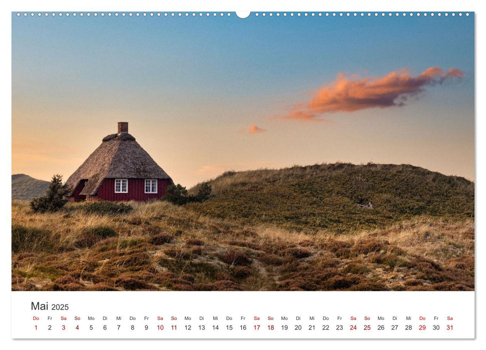 Dänemarks Nordseezauber (CALVENDO Wandkalender 2025)