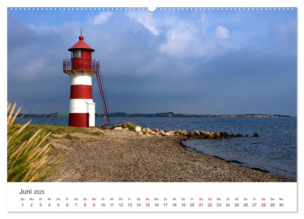 Dänemarks Nordseezauber (CALVENDO Premium Wandkalender 2025)