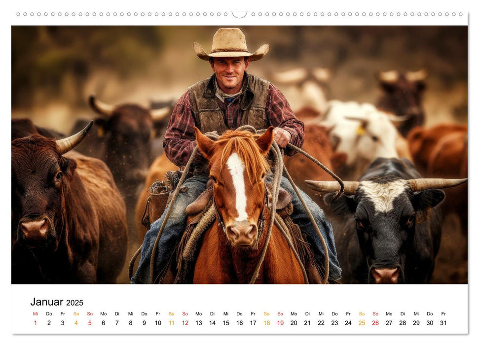 Westernwelt (CALVENDO Wandkalender 2025)