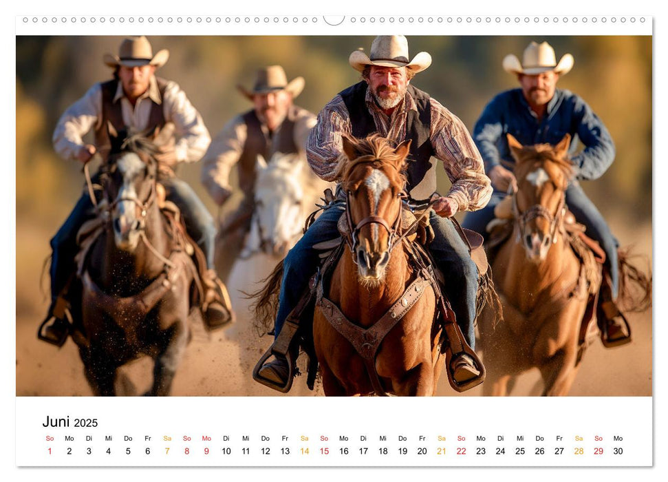 Westernwelt (CALVENDO Wandkalender 2025)